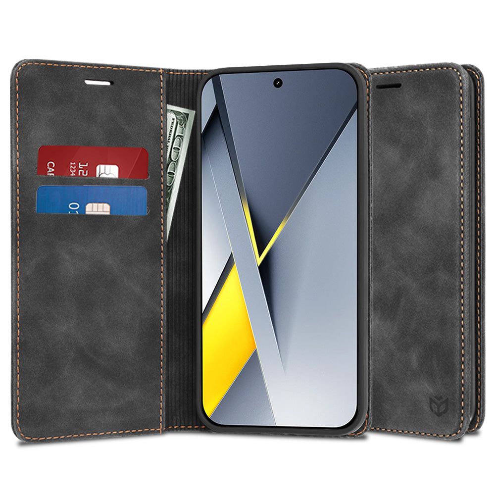 Hülle für Xiaomi Poco F8 Pro, Techsuit, Confy, Schwarz