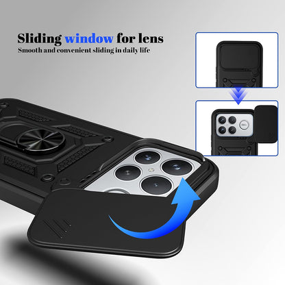 Hülle für Xiaomi Poco F8 Ultra, Techsuit, CamShield, Schwarz