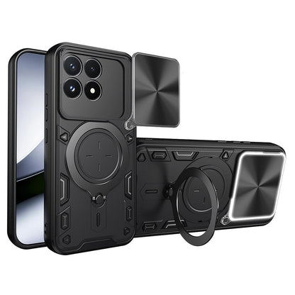 Hülle für Xiaomi Poco F9 Pro, Techsuit, CamGuard Pro, Schwarz