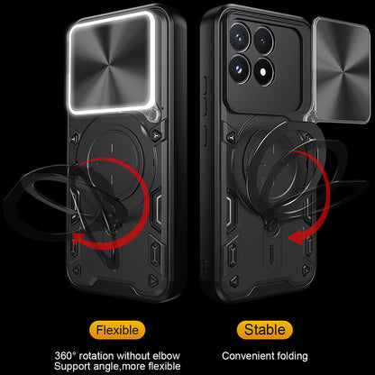 Hülle für Xiaomi Poco F9 Pro, Techsuit, CamGuard Pro, Schwarz
