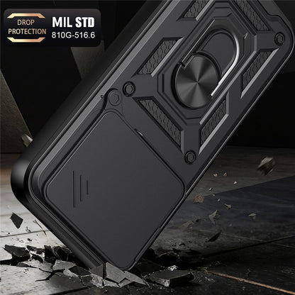 Hülle für Xiaomi Poco F9 Pro, Techsuit, CamShield, Schwarz