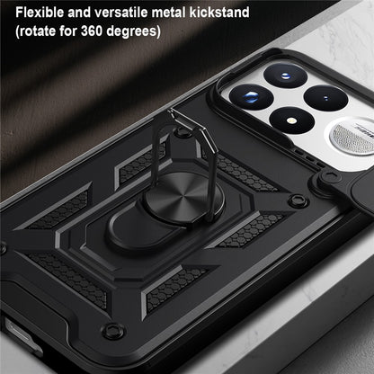 Case for Xiaomi Poco F9 Ultra, Techsuit, CamShield, Blue