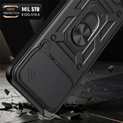 Hülle für Xiaomi Poco F9 Ultra, Techsuit, CamShield, Schwarz