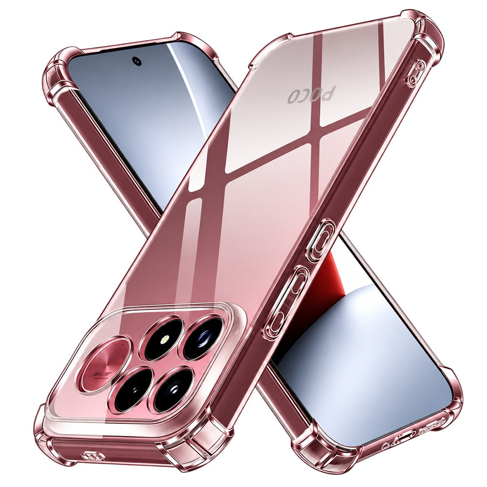 Hülle für Xiaomi Poco F9 Ultra, Techsuit, stoßfest klar, transparent