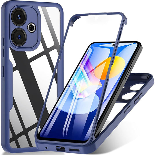 Hülle für Xiaomi Poco M6 4G / Redmi 13, Techsuit, ColorVerse 360, Blau