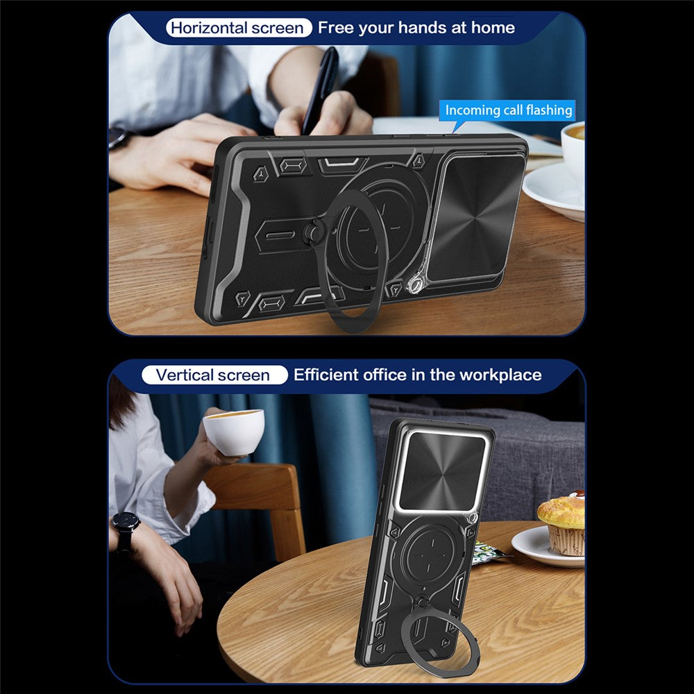 Case for Xiaomi Poco M8 Pro / Redmi Note 15 Pro+ 5G, Techsuit, CamGuard Pro, Blue