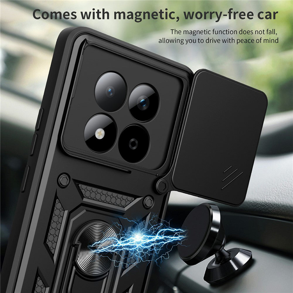 Case for Xiaomi Poco M8 Pro / Redmi Note 15 Pro+ 5G, Techsuit, CamShield, Black