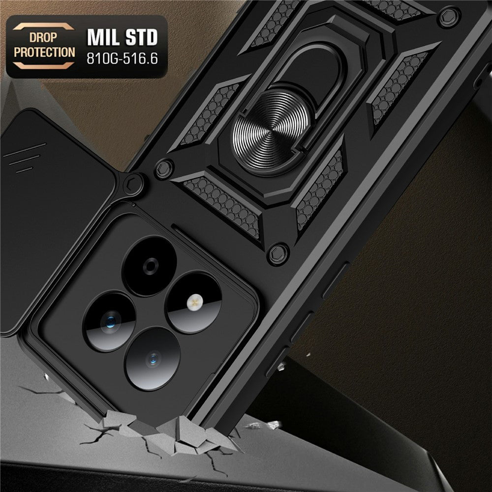 Hülle für Xiaomi Poco M8 Pro / Redmi Note 15 Pro+ 5G, Techsuit, CamShield, Grün