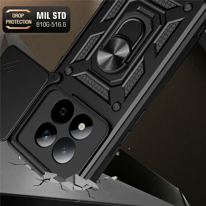 Hülle für Xiaomi Poco M8 Pro / Redmi Note 15 Pro+ 5G, Techsuit, CamShield, Grün