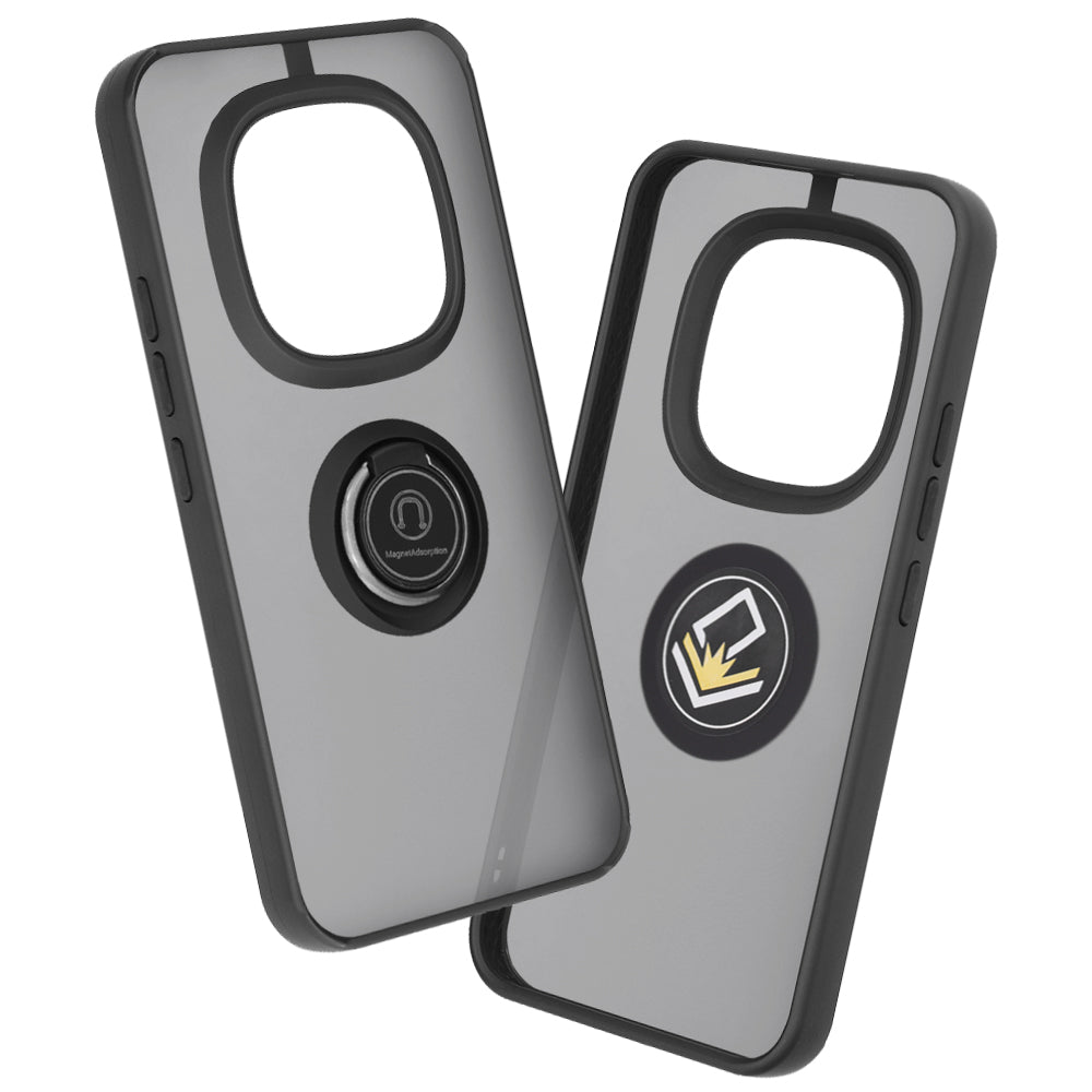 Hülle für Xiaomi Poco M8 Pro / Redmi Note 15 Pro+ 5G, Techsuit, Glinth, Schwarz