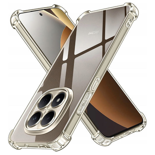 Hülle für Xiaomi Poco M8 Pro / Redmi Note 15 Pro+ 5G, Techsuit, Shockproof Clear, Transparent