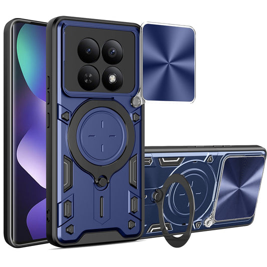 Hülle für Xiaomi Poco M8 / Redmi Note 15 5G / Note 15 4G, Techsuit, CamGuard Pro, Blau