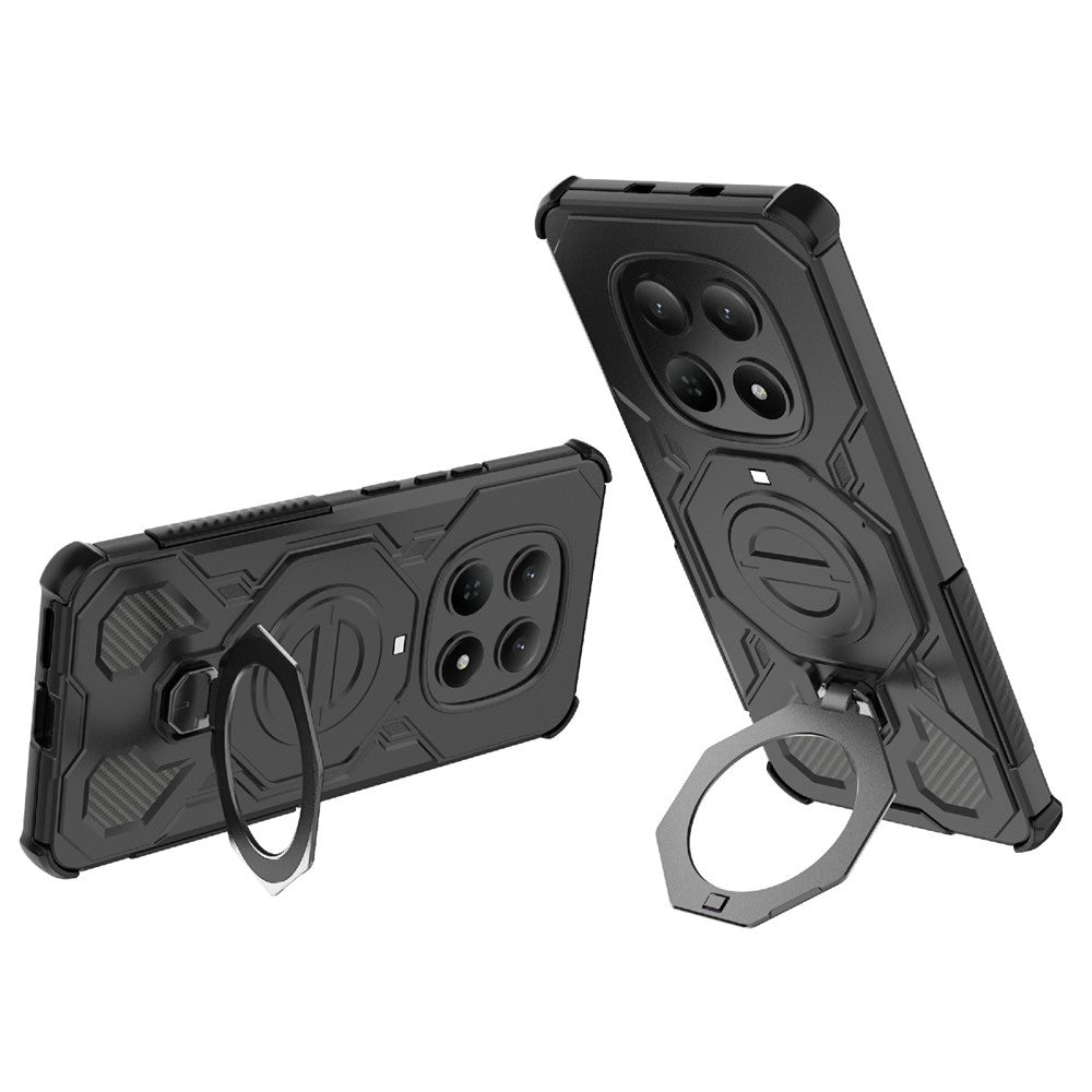 Hülle für Xiaomi Poco M8 / Redmi Note 15 5G, Techsuit, Carbon Shield Pro, Weiß