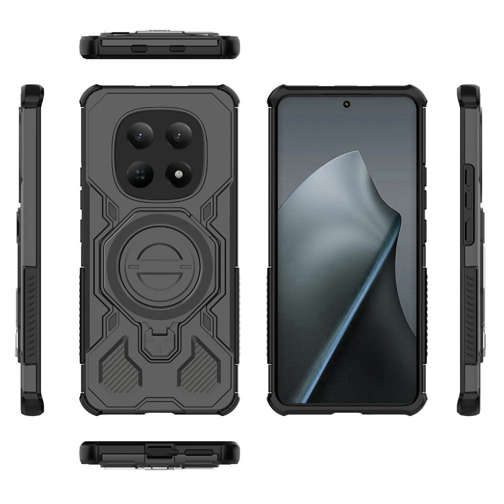 Hülle für Xiaomi Poco M8 / Redmi Note 15 5G, Techsuit, Carbon Shield Pro, Weiß