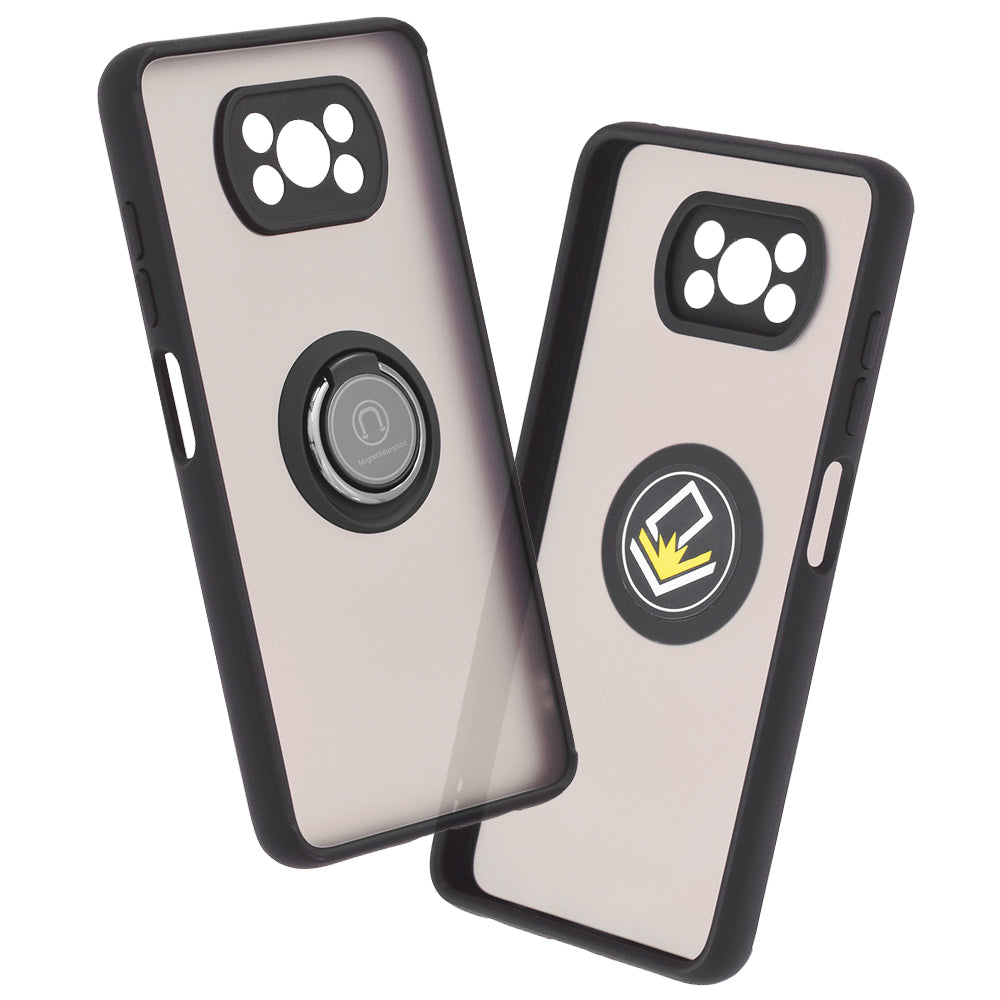 Hülle für Xiaomi Poco X3 Pro / X3 NFC / X3, Techsuit, Glinth, Schwarz