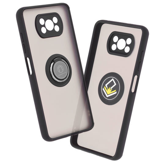 Hülle für Xiaomi Poco X3 Pro / X3 NFC / X3, Techsuit, Glinth, Schwarz