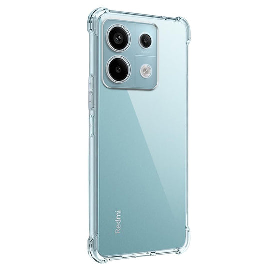 Hülle für Xiaomi Poco X6 / Note 13 Pro 5G, Techsuit, stoßfest klar, transparent