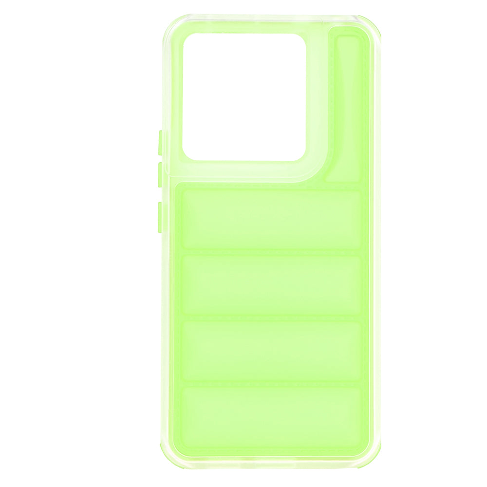 Hülle für Xiaomi Poco X6 / Note 13 Pro 5G, Techsuit, Wave Shield, Grün