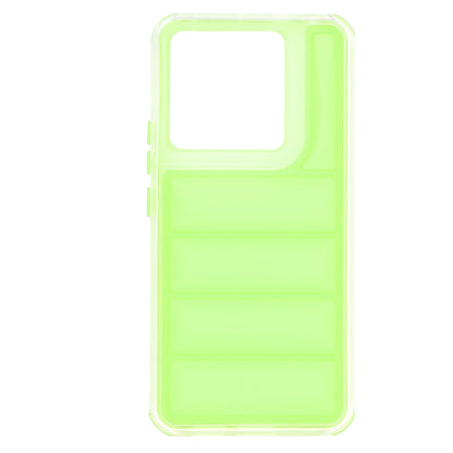 Hülle für Xiaomi Poco X6 / Note 13 Pro 5G, Techsuit, Wave Shield, Grün
