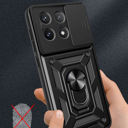 Case for Xiaomi Poco X6 Pro, Techsuit, CamShield, Black