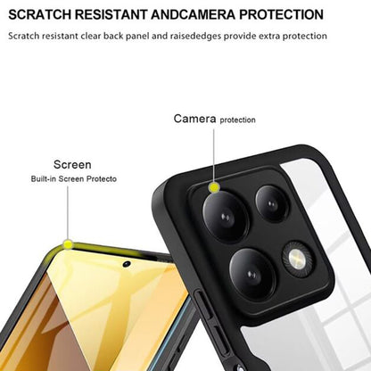 Hülle für Xiaomi Poco X6 Pro, Techsuit, ColorVerse 360, Rosa