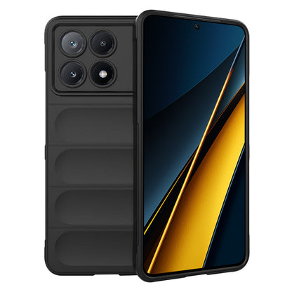 Hülle für Xiaomi Poco X6 Pro, Techsuit, Magic Shield, Schwarz