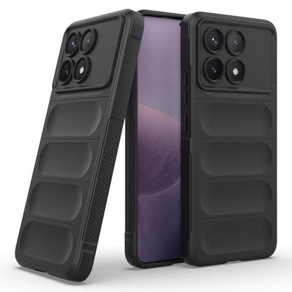 Hülle für Xiaomi Poco X6 Pro, Techsuit, Magic Shield, Schwarz
