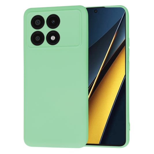 Hülle für Xiaomi Poco X6 Pro, Techsuit, SoftFlex, Hellgrün