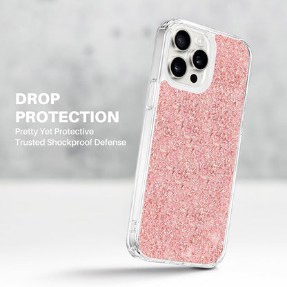 Case for Xiaomi Poco X6 Pro, Techsuit, Sparkly Glitter, White