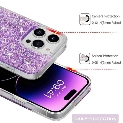 Case for Xiaomi Poco X6 Pro, Techsuit, Sparkly Glitter, White