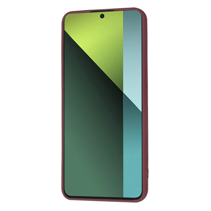 Hülle für Xiaomi Poco X6 / Redmi Note 13 Pro 5G, Techsuit, SoftFlex, Kirschrot