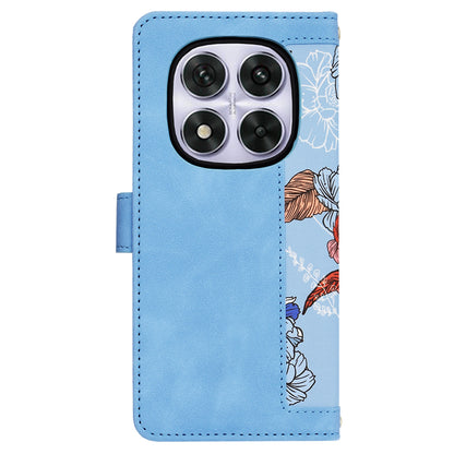 Hülle für Xiaomi Poco X7 / Note 14 Pro 5G, Techsuit, FlipCraft, Blau