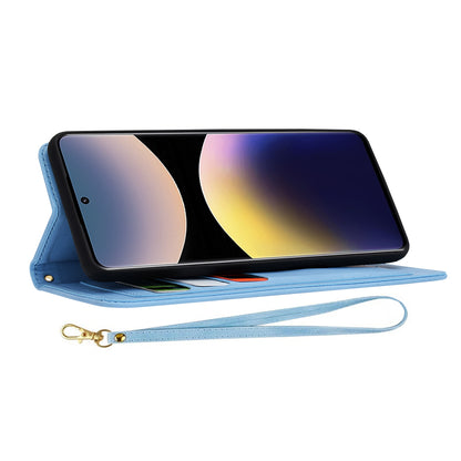 Hülle für Xiaomi Poco X7 / Note 14 Pro 5G, Techsuit, FlipCraft, Blau