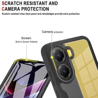 Hülle für Xiaomi Poco X7 Pro, Techsuit, ColorVerse 360, Lila