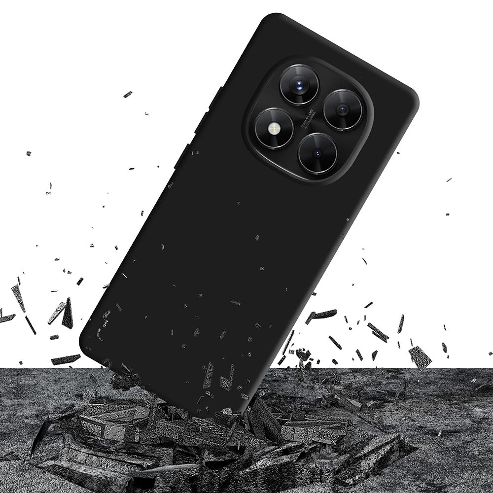 Hülle für Xiaomi Poco X7 / Redmi Note 14 Pro 5G, 3MK, Matt Schwarz