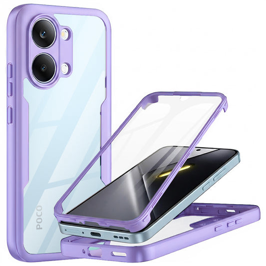 Hülle für Xiaomi Poco X8 Pro Max, Techsuit, ColorVerse 360, Lila