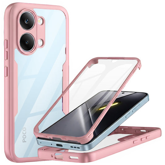 Hülle für Xiaomi Poco X8 Pro Max, Techsuit, ColorVerse 360, Rosa