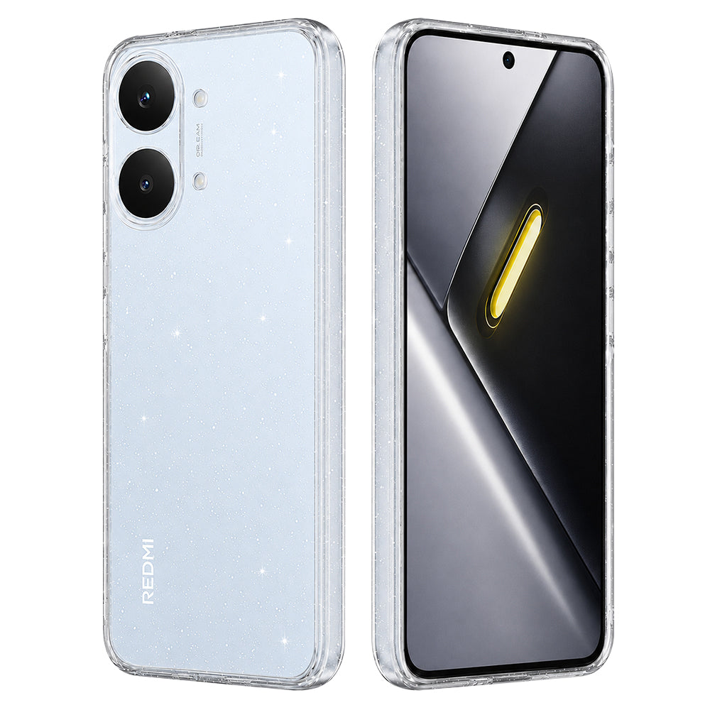 Hülle für Xiaomi Poco X8 Pro Max, Techsuit, SparkleSkin, Transparent