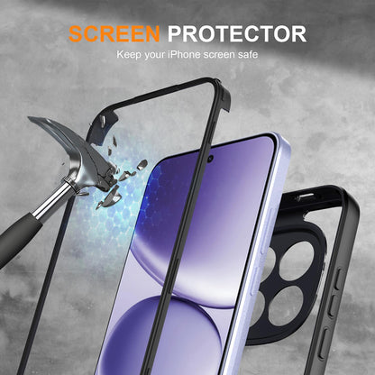 Case for Xiaomi Poco X8 Pro, Techsuit, ColorVerse 360, Black