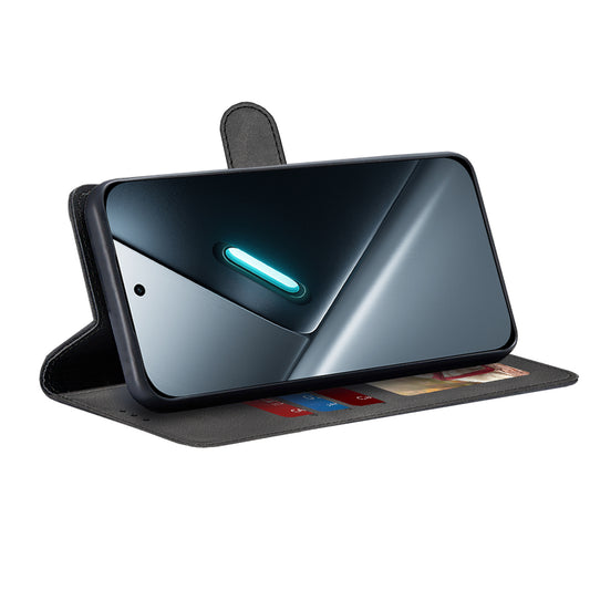 Hülle für Xiaomi Poco X8 Pro, Techsuit, Diary Book, Schwarz