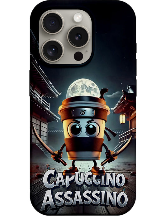 Hülle für Xiaomi Redmi 12C, Perfect Case, Italian Brainrot Capuccino Assassino, Mehrfarbig