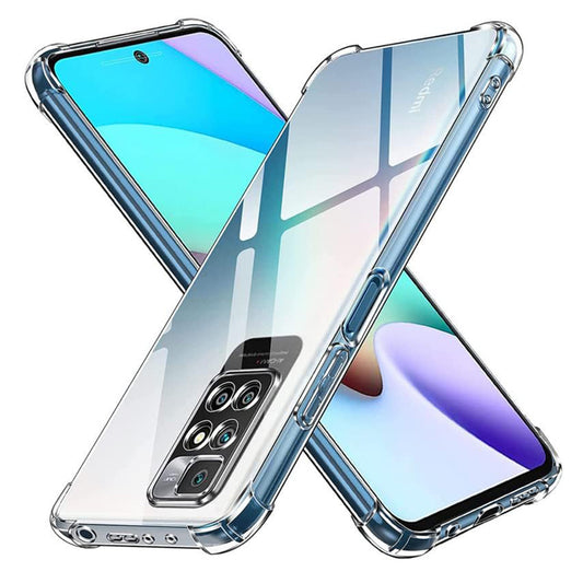 Hülle für Xiaomi Redmi 10 2022 / 10 (2021), Techsuit, stoßfest klar, transparent