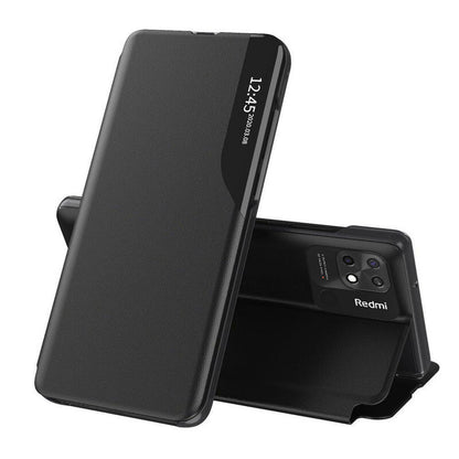 Hülle für Xiaomi Redmi 10C, Techsuit, eFold, Schwarz