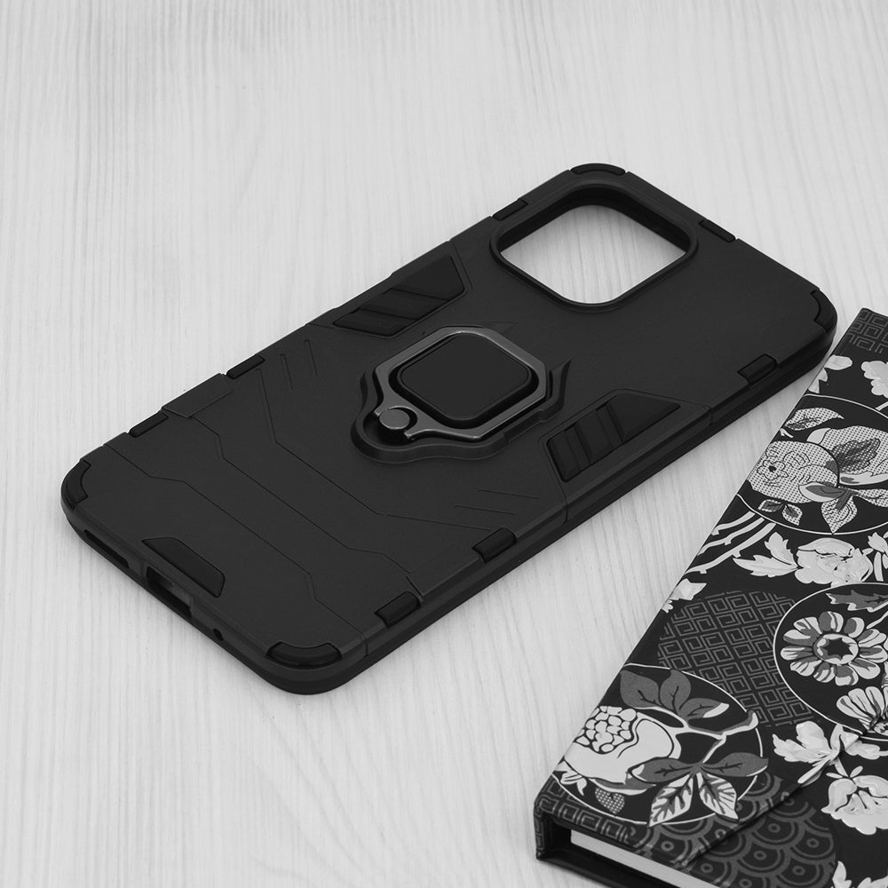 Hülle für Xiaomi Redmi 12 5G / 12, Techsuit, Shield, Schwarz