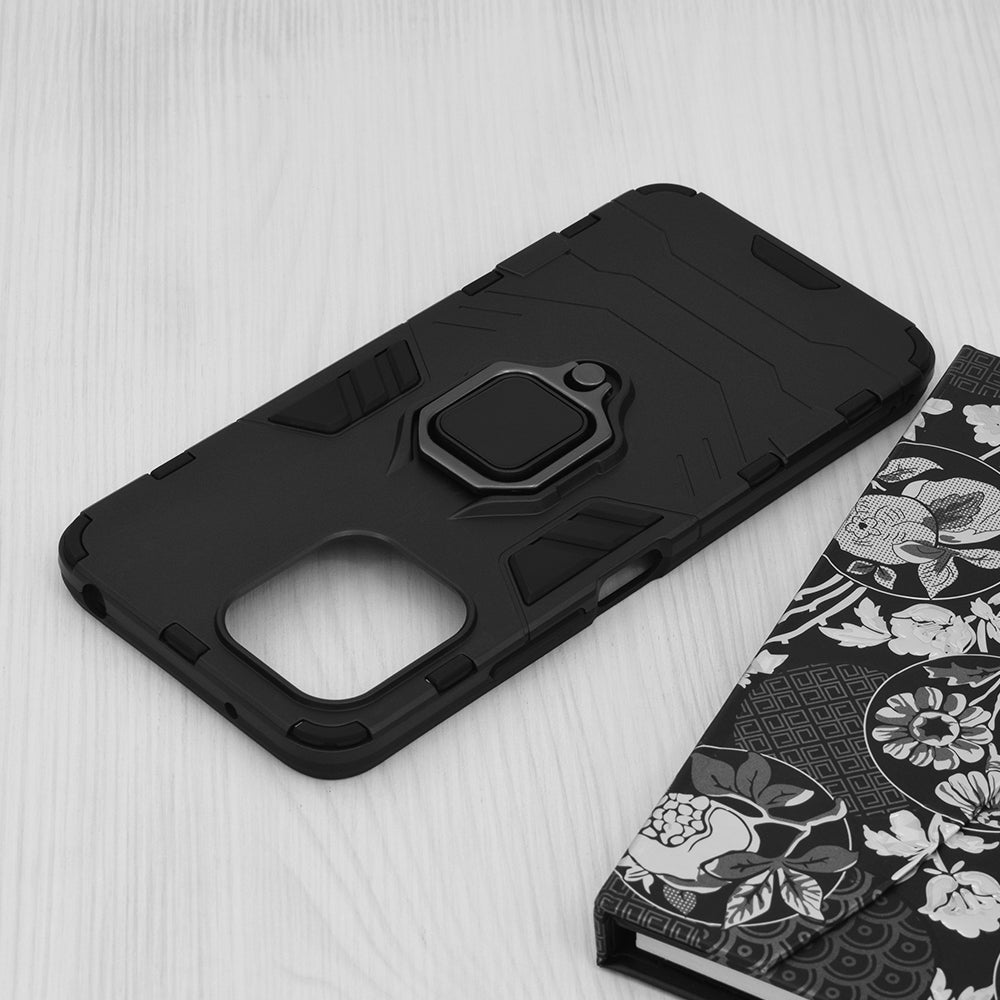 Hülle für Xiaomi Redmi 12 5G / 12, Techsuit, Shield, Schwarz
