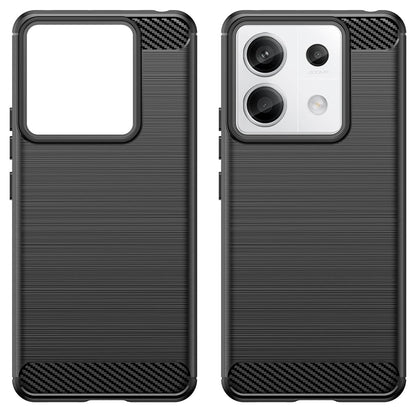 Hülle für Xiaomi Redmi 13C 5G / 13C / Poco C65, Techsuit, Carbon, Schwarz