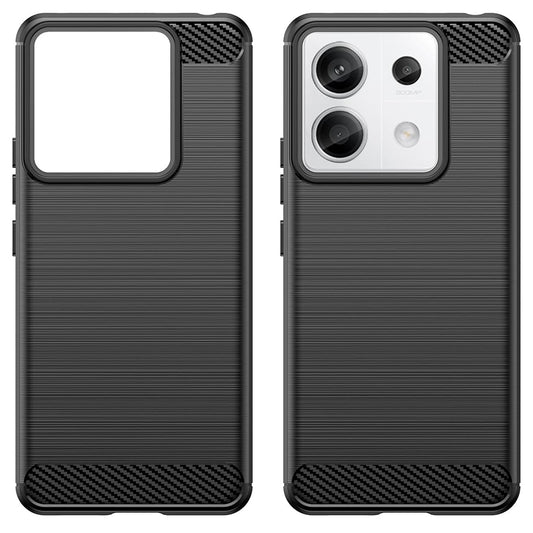 Hülle für Xiaomi Redmi 13C 5G / 13C / Poco C65, Techsuit, Carbon, Schwarz