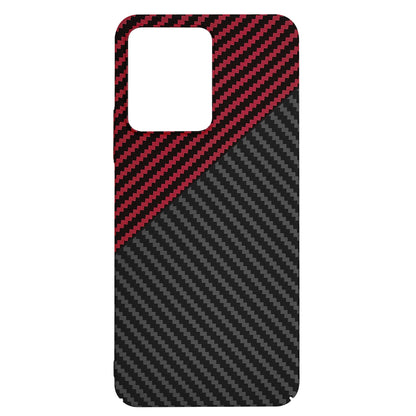 Case for Xiaomi Redmi 13C 5G / 13C / Poco C65, Techsuit, Carbonite FiberShell, Black Red