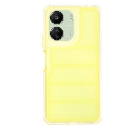 Hülle für Xiaomi Redmi 13C 5G / 13C / Poco C65, Techsuit, Wave Shield, Gelb