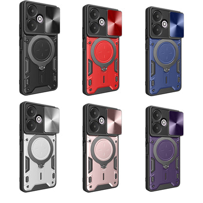 Hülle für Xiaomi Redmi 13C 5G, Techsuit, CamGuard Pro, Blau